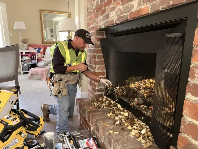 Safe screening installation by Kendall Chimney Sweep in Kendall, FL