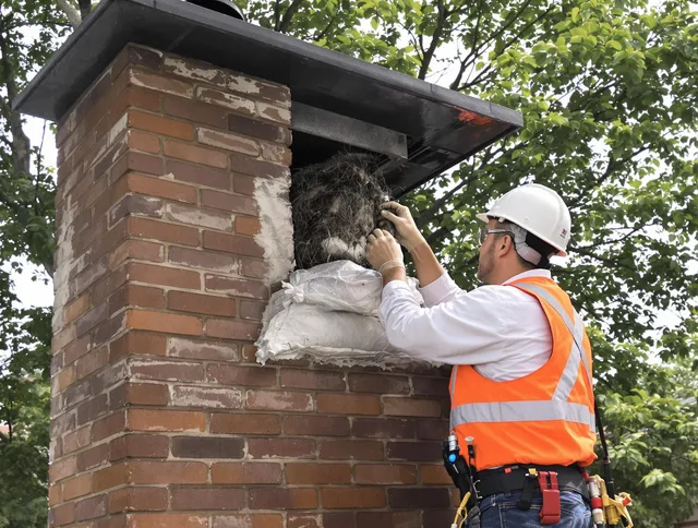 Humane removal of debris and animals by Kendall Chimney Sweep in Kendall, FL