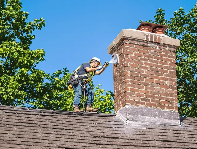 Kendall Chimney Sweep performing an inspection with advanced tools in Kendall, FL